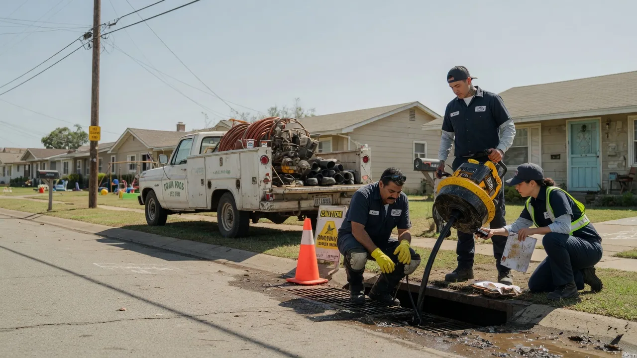 Drain Cleaning in Encino, TX near me
